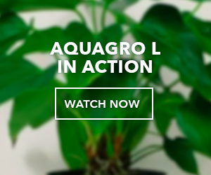 AquaGro L in action button