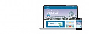 Aquatrols new website on laptop and mobile devices
